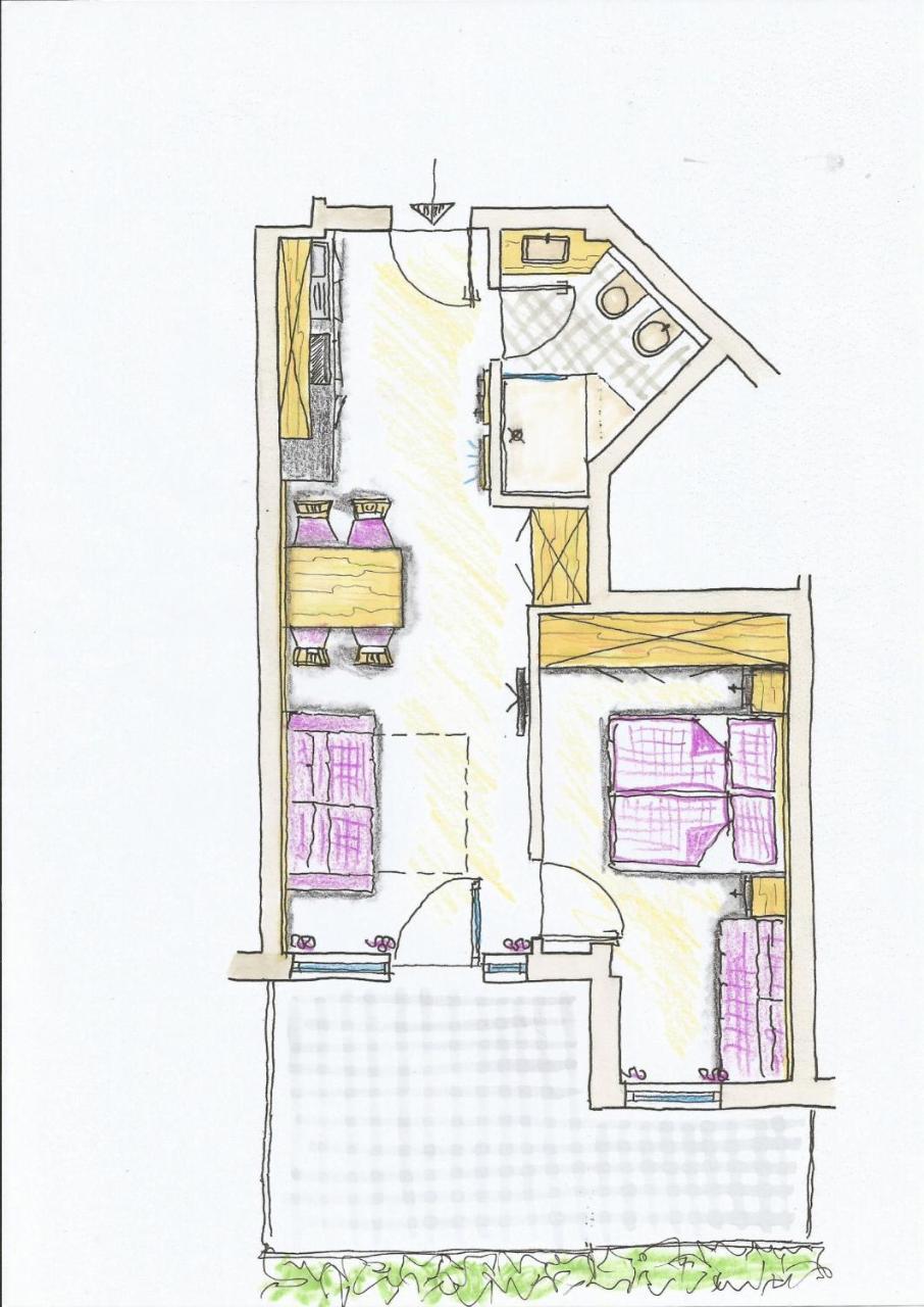 Residence Tantalus San Lorenzo di Sebato Luaran gambar
